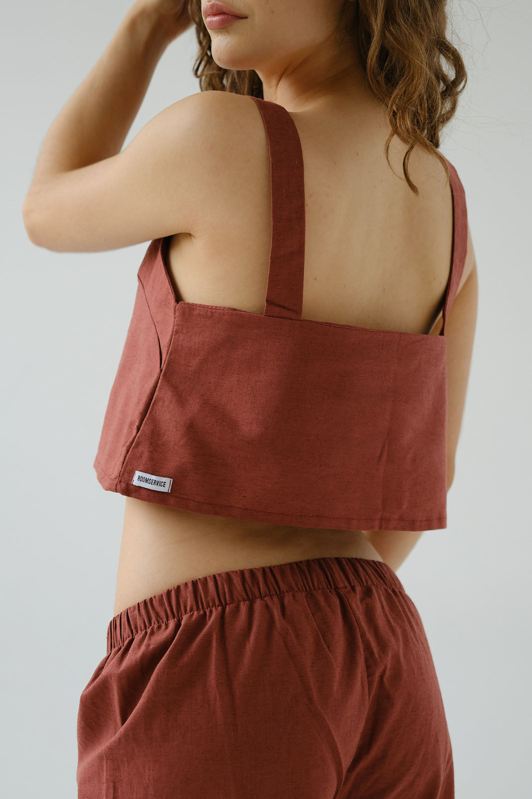 CROTOP Algodón Celia Burgandy